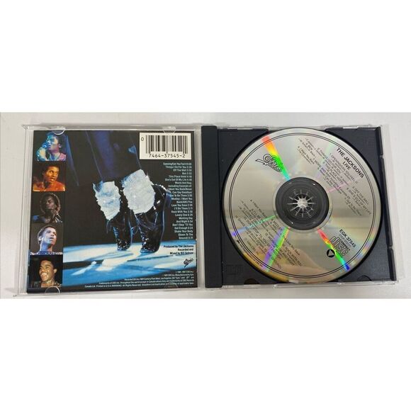 Live by The Jacksons (CD, 1990) Epic Records - Picture 3 of 3